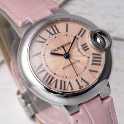 Cartier-Ballon Bleu De Cartier 33mm SS/LE Pink Dial AF NH05