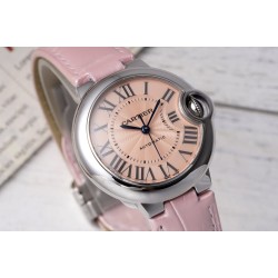 Cartier-Ballon Bleu De Cartier 33mm SS/LE Pink Dial AF NH05