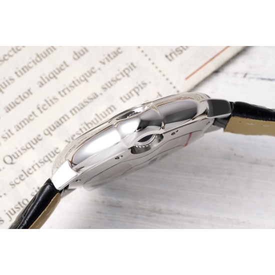 Cartier-Ballon Bleu De Cartier 33mm SS/LE White/Dia AF NH05