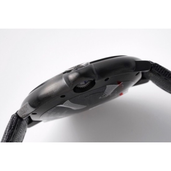 Cartier-Ballon Bleu De Cartier 42mm DLC/LE Black Dial AF A2824