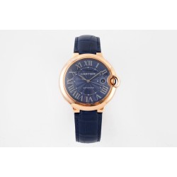 Cartier-Ballon Bleu De Cartier 42mm RG/LE Blue Dial AF A2824