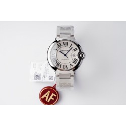 Cartier-Ballon Bleu De Cartier 42mm SS/SS White Dial AF A2824