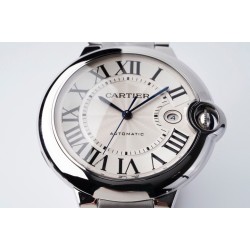 Cartier-Ballon Bleu De Cartier 42mm SS/SS White Dial AF A2824