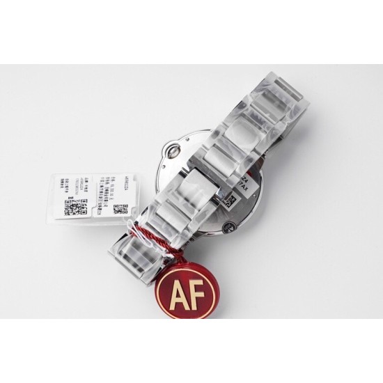 Cartier-Ballon Bleu De Cartier 42mm SS/SS White Dial AF A2824