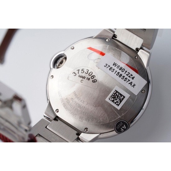 Cartier-Ballon Bleu De Cartier 42mm SS/SS White Dial AF A2824