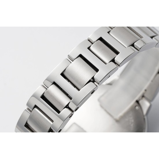 Cartier-Ballon Bleu De Cartier 33mm SS/SS White/Dia AF NH05