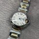 Cartier-Ballon Bleu De Cartier 28mm YG/SS White Dial V6F Quartz