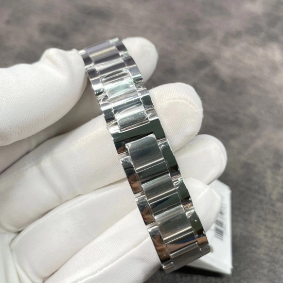 Cartier-Ballon Bleu De Cartier 28mm YG/SS White Dial V6F Quartz