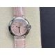 Cartier-Ballon Bleu Ladies 28mm SS/LE Pink Dial V6F Qtz