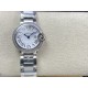 Cartier-Ballon Bleu Ladies 28mm SS/SS White Dial 3KF Qtz