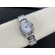 Cartier-Ballon Bleu Ladies 28mm SS/SS White Dial 3KF Qtz