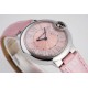 Cartier-Ballon Bleu De Cartier 33mm SS/LE Pink Dial V6F NH05
