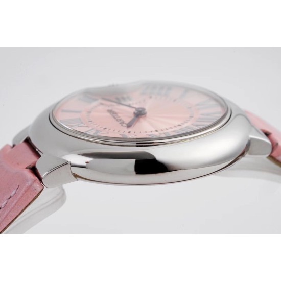 Cartier-Ballon Bleu De Cartier 33mm SS/LE Pink Dial V6F NH05