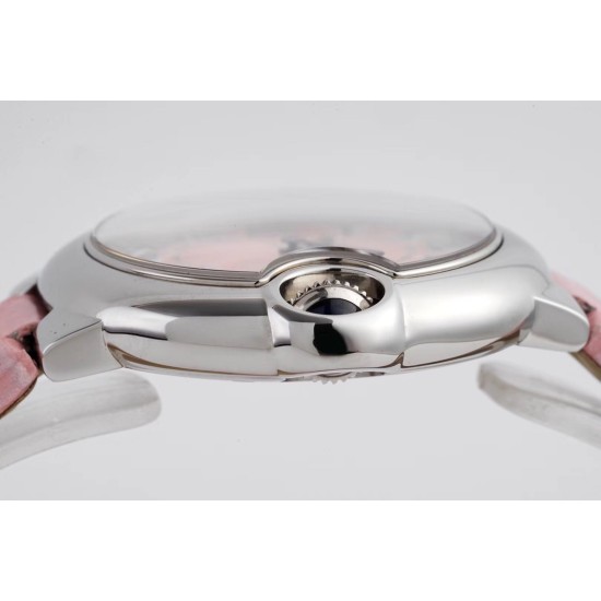 Cartier-Ballon Bleu De Cartier 33mm SS/LE Pink Dial V6F NH05