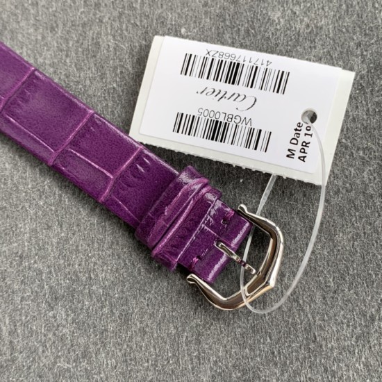 Cartier-Ballon Blanc Ladies 30mm Black SS/LE Silver Dial V6F Quartz