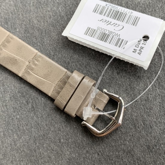 Cartier-Ballon Blanc Ladies 30mm Black SS/LE Silver Dial V6F Quartz