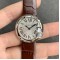 Cartier-Ballon Blanc Ladies 30mm Black SS/LE Silver Dial V6F Quartz