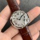 Cartier-Ballon Blanc Ladies 30mm Black SS/LE Silver Dial V6F Quartz