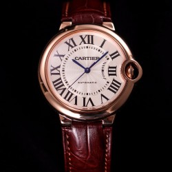 Cartier-Ballon Bleu De Cartier 36mm Dia RG/LE Rose Gold Dial V9F NH05