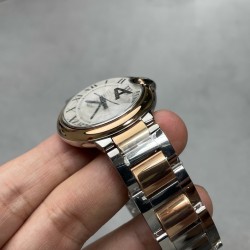 Balon Bleu Midsize 36mm RG/SS Wht V6F Jap NH55 Mod