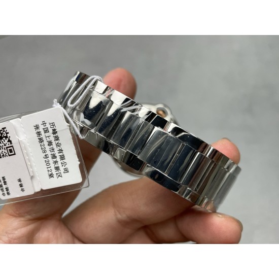 Balon Bleu Midsize 36mm RG/SS Wht V6F Jap NH55 Mod