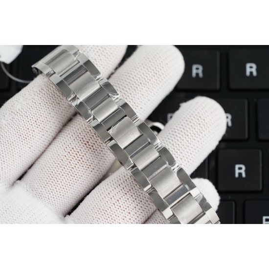 Cartier-Ballon Bleu De Cartier SS/SS Pink/Stk 36mm V6F A076