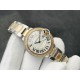 Cartier-Ballon Bleu De Cartier 36mm YG/YG Wht/Dia V9F NH05