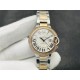 Cartier-Ballon Bleu De Cartier 36mm YG/YG Wht/Dia V9F NH05