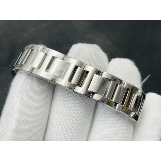 Cartier-Ballon Bleu De Cartier 36mm YG/YG Wht/Dia V9F NH05