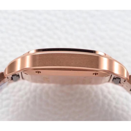 Cartier-Santos De Cartier 35mm RG/RG White Dial BVF MY9015