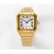 Cartier-Santos De Cartier 2018 Mens XL YG/YG Wht BVF MY9015