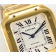 Cartier-Santos De Cartier 2018 Mens XL YG/YG Wht BVF MY9015