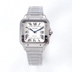 Cartier-Santos De Cartier 35mm SS/SS White Dial BVF MY9039
