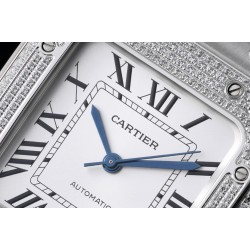 Cartier-Santos De Cartier 35mm Dia SS/SS White Dial BVF MY9015