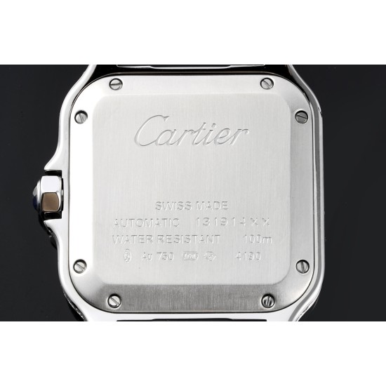 Cartier-Santos De Cartier 35mm Dia SS/SS White Dial BVF MY9015
