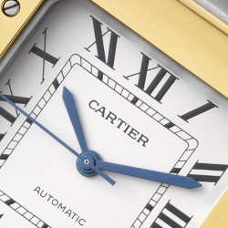 Cartier-Santos De Cartier 35mm YG/SS Wht BVF MY9039