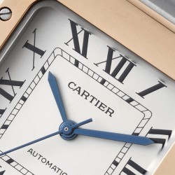 Cartier-Santos De Cartier 35mm RG/SS Wht BVF MY9015