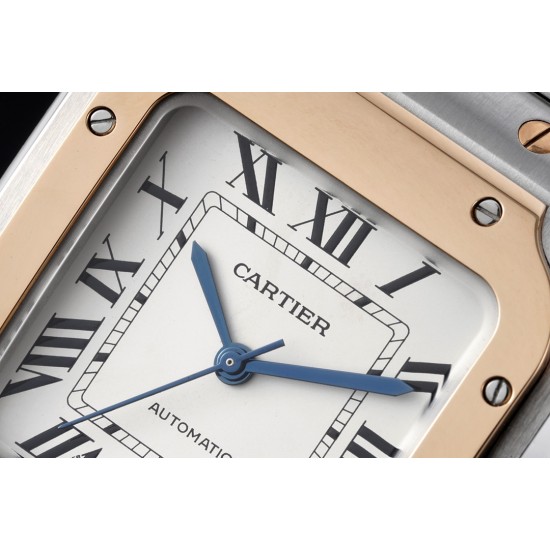 Cartier-Santos De Cartier 35mm RG/SS Wht BVF MY9015