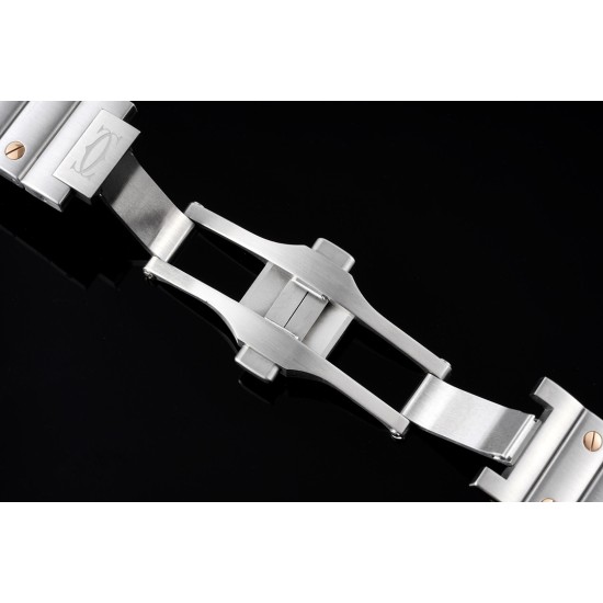 Cartier-Santos De Cartier 35mm RG/SS Wht BVF MY9015