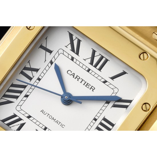 Cartier-Santos De Cartier 35mm YG/YG White Dial BVF MY9015