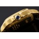Cartier-Santos De Cartier 35mm YG/YG White Dial BVF MY9015