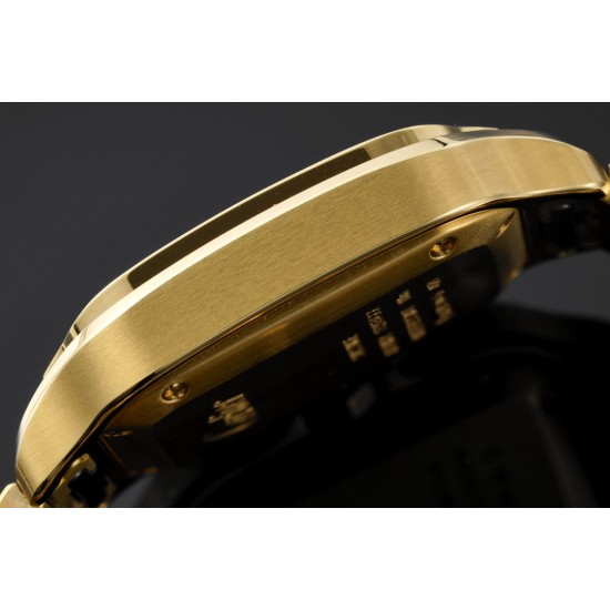 Cartier-Santos De Cartier 35mm YG/YG White Dial BVF MY9015