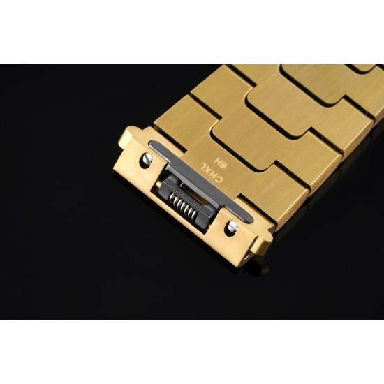 Cartier-Santos De Cartier 35mm YG/YG White Dial BVF MY9015