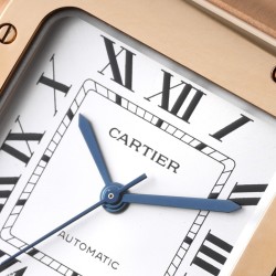 Cartier-Santos De Cartier 35mm RG/RG White Dial BVF MY9015