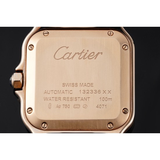 Cartier-Santos De Cartier 35mm RG/RG White Dial BVF MY9015