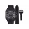 Cartier-Santos De Cartier Mens XL PVD/LE Black BVF 9019