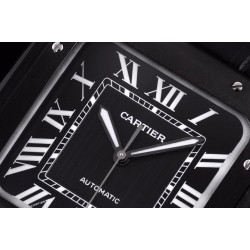 Cartier-Santos De Cartier Mens XL PVD/LE Black BVF 9019