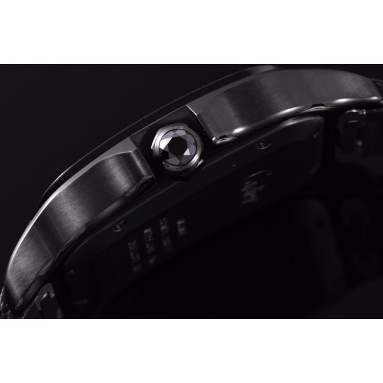 Cartier-Santos De Cartier Mens XL PVD/LE Black BVF 9019