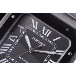 Cartier-Santos De Cartier Mens XL 40mm SS/SS Gray BVF 9019