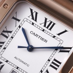 Cartier-Santos De Cartier 2018 Mens XL RG/RG Wht BVF MY9015